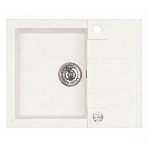 ALVEUS Rock 30 kuchyňský dřez, 595x475 mm, granital plus Pearl 01