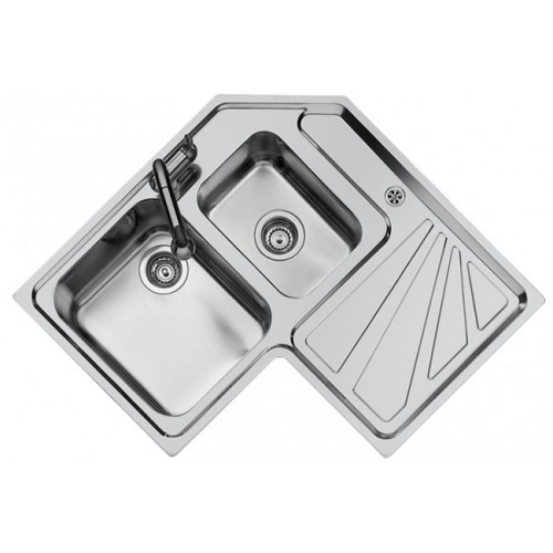 FOSTER nerezový dřez rohový, STD 3308