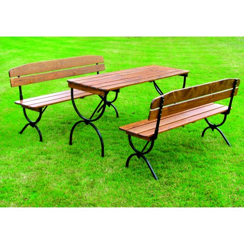 Zahradní set BRAVO 180 cm, borovice/kov 245/9 Zahradní set BRAVO 180 cm, borovice/kov 245/9