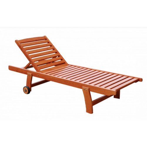 Zahradní lehátko LUISA 193x65 cm, borovice 414/61
