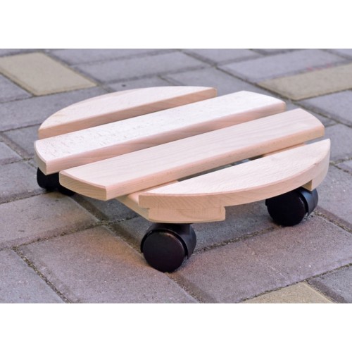 Podstavec pod květináč 30cm, borovice 362/1