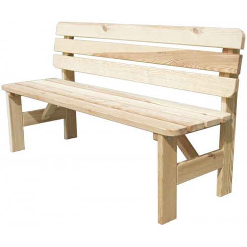 Lavice VIKING 150x80 cm, borovice 151/2