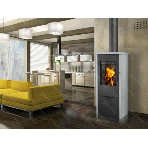 Romotop Alpera F02 krbová kamna, kámen