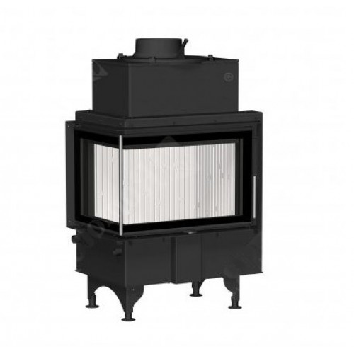 Romotop ANGLE L 2G S 66.44.44.05 designová krbová rohová vložka, levá