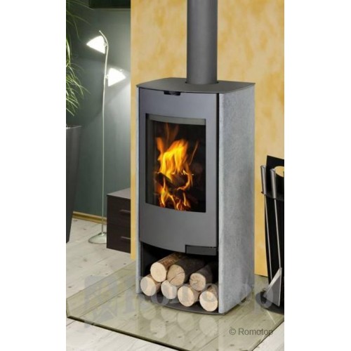 Romotop Tala 05 krbová kamna, rádiusová dvířka, kámen Romotop Tala 05 krbová kamna, rádiusová dvířka, kámen