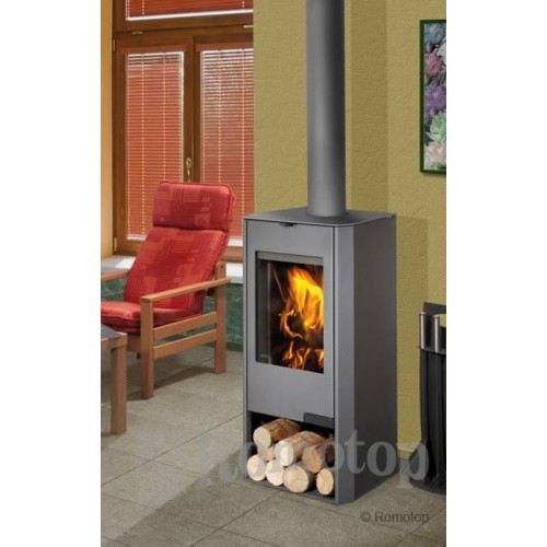 Romotop Tala 10 krbová kamna, plech s teplovodním výměníkem 1 - 5,5 kW