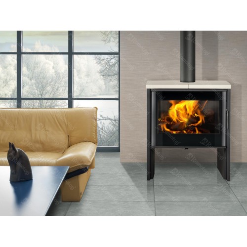 Romotop Riano N04 krbová kamna, plech, keramika