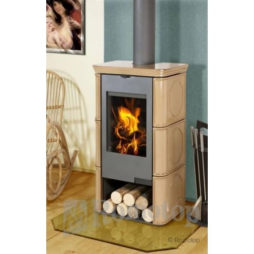 Romotop Tala 11 krbová kamna, keramika s teplovodním výměníkem 1 - 5,5 kW