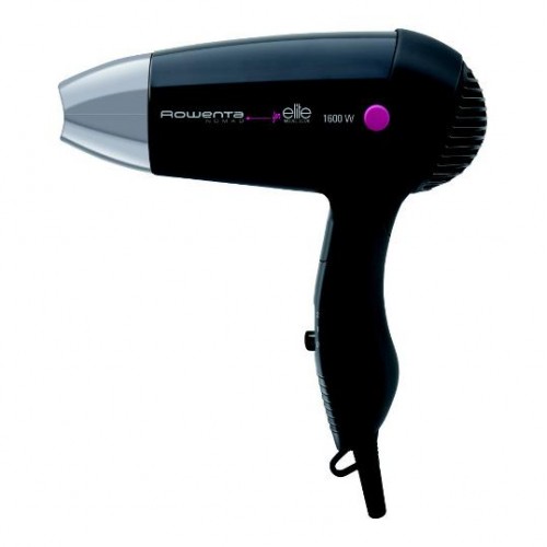 ROWENTA Travel hair dryer Nomad vysoušeč vlasů černá / růžová CV3502F0 ROWENTA Travel hair dryer Nomad vysoušeč vlasů černá / růžová CV3502F0