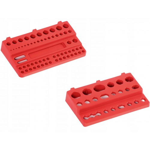 Kistenberg BINEER SHELFS Sada 2ks držáků na nářadí, 19x11,1cm, červená KBS20-3020 Kistenberg BINEER SHELFS Sada 2ks držáků na nářadí, 19x11,1cm, červená KBS20-3020