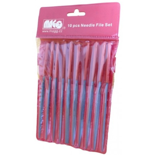 Sada jehlových pilníků - 10 ks NW00010