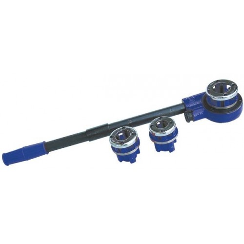 Sada na závity k trubkám 1/2", 3/4" a 1" v kufru CUTR3 Sada na závity k trubkám 1/2", 3/4" a 1" v kufru CUTR3