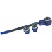 Sada na závity k trubkám 1/2", 3/4" a 1" v kufru CUTR3
