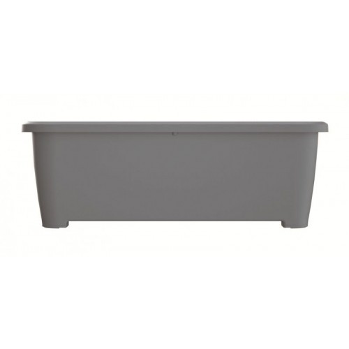 PROSPERPLAST RESPANA Planter Low Přenosný sadbovač 77 cm, šedý kámen ISEB770