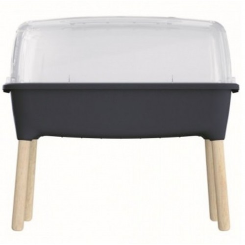 Prosperplast RESPANA PLANTER WOOD HIGH Set sadbovač 77x38x79,5cm, antracit ISEW780H