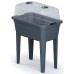 Prosperplast RESPANA PLANTER ECOLINE SET Sadbovač vysoký 59,6x36,8x75,3cm, antracit IPE600