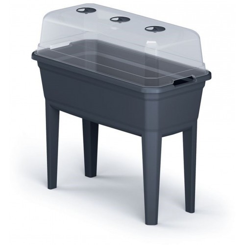 Prosperplast RESPANA PLANTER ECOLINE SET Sadbovač vysoký 74,9x36,8x77,7cm, antracit IPE750