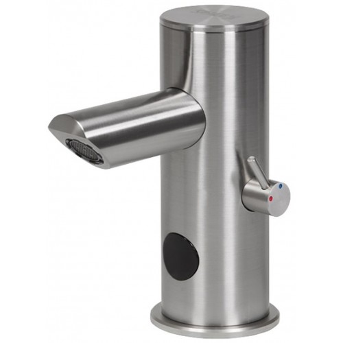SANELA SLU 92B Automatická umyvadlová nerezová směšovací baterie s elektronikou ALS, 6 V 03925