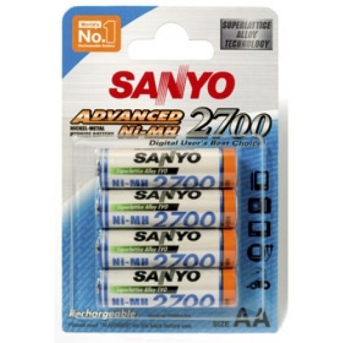 SANYO Nabíjecí baterie HR 3U-4BP 2700 MAH, AA 4KS 35019071