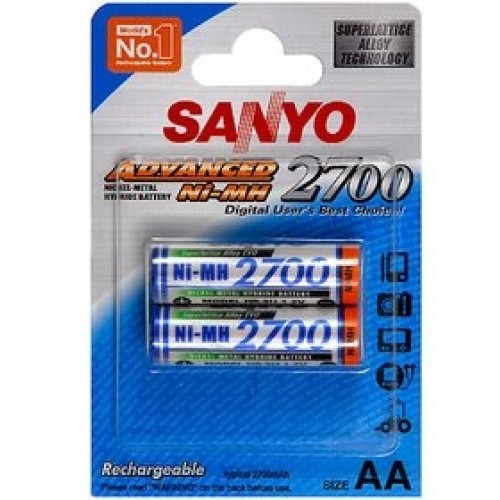 SANYO Nabíjecí baterie HR 3U-2BP 2700 MAH, AA 2KS 35019188