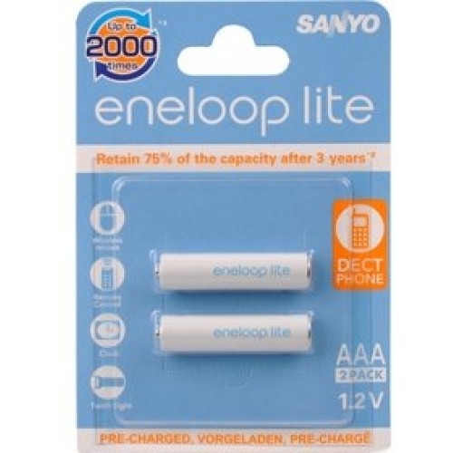 SANYO Nabíjecí baterie HR 4UQ-2BP ENELOOP LITE, AAA 2KS 35032851