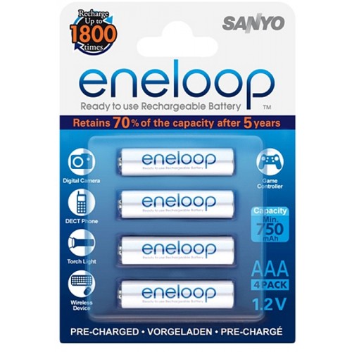 SANYO Baterie HR 4UTGB-4BP ENELOOP AAA 4KS 1800c 35033331