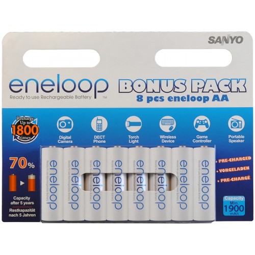 SANYO Baterie HR 3UTGB-8BP ENELOOP AA 8KS 1800c 35040736