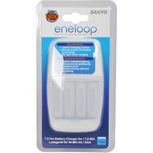 SANYO MQN09-E-4-3UTGB ENELOOP (4x AA) Nabíječka baterií 35030468