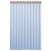 AQUALINE sprchový závěs 180 x 200cm, vinyl modrá 0201004 M