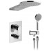 SAPHO TRIO GLAM podomítkový sprchový set s termostatickou baterií, kaskáda, chrom GL621169
