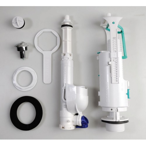 SAPHO RETRO 750993 úsporný splachovací mechanismus na WC kombi, bronz