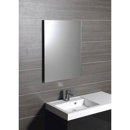 SAPHO PLAIN zrcadlo 60x90cm, bezpečnostní zakulacené rohy, bez závěsu 1501-28