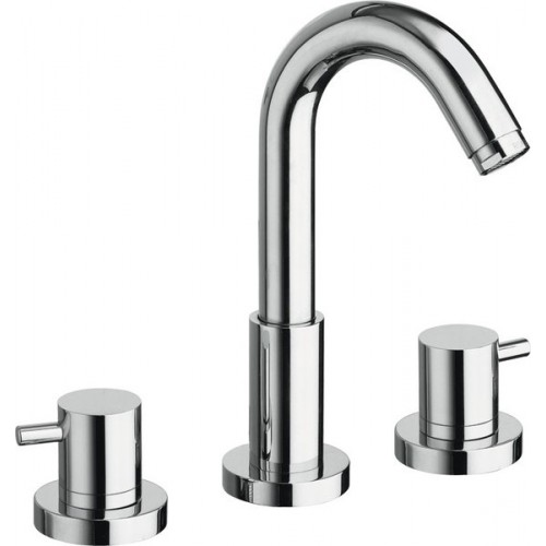 SAPHO AIRTECH tříprvková umyvadlová baterie bez výpusti, chrom 402/S