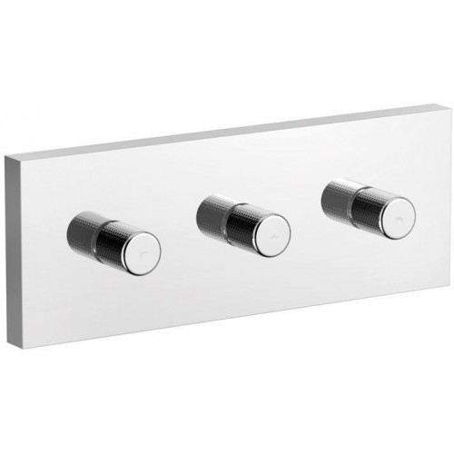 SAPHO Podomítkový přepínač pro 3 výstupy, chrom AB122 SAPHO Podomítkový přepínač pro 3 výstupy, chrom AB122