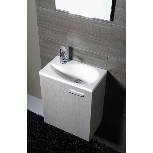 SAPHO AQUA litý mramor umyvadlo 42x11,5x25cm 10052 SAPHO AQUA litý mramor umyvadlo 42x11,5x25cm 10052