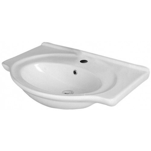 SAPHO ARUVA keramické umyvadlo 65x47cm, nábytkové (3508) 10AV50065