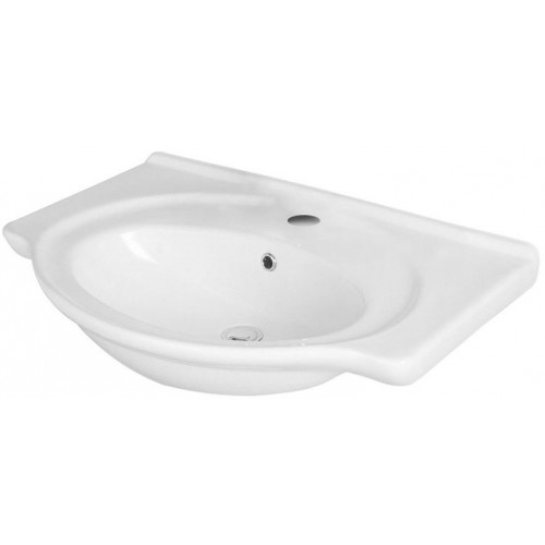 SAPHO ARUVA keramické umyvadlo 75x50,5cm, nábytkové (3506) 10AV50075