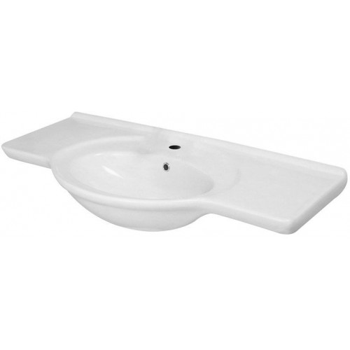 SAPHO ARUVA keramické umyvadlo 106x50,8cm, nábytkové (3502) 10AV50106