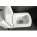 SAPHO BASIC WC mísa kombi s integrovanou bidetovou sprškou, spodní/zadní odpad 71122340