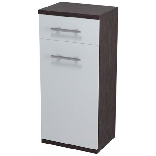 SAPHO BEATA 52075P skříňka spodní 35x87,5x30cm, pravá, wenge/bílá