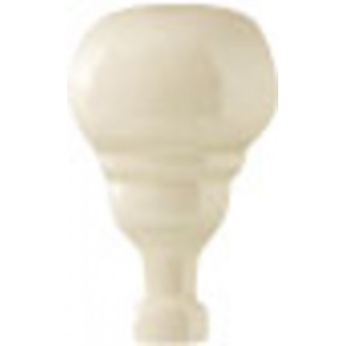 SAPHO BOISERIE Ang. Est. Par. TORO Bianco Matt 6,5x3 TOA-01