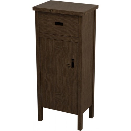 SAPHO BRAND skříňka nízká 48x110x33cm, levá, mořený smrk