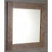 SAPHO BRAND zrcadlo 80x80x2cm, mořený smrk