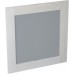 SAPHO BRAND zrcadlo 80x80x2cm, starobílá