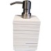 SAPHO BRICK dávkovač mýdla na postavení, bílá 22150501