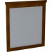 SAPHO CROSS zrcadlo 70x80x3,5cm, mahagon
