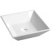 SAPHO ELCHE keramické umyvadlo 41x13x41 cm, na desku BH7008
