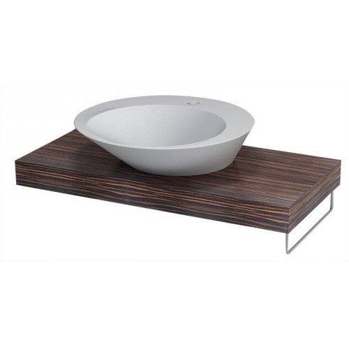 SAPHO ELSA 59502MK deska 90x44cm, otvor uprostřed, makassar