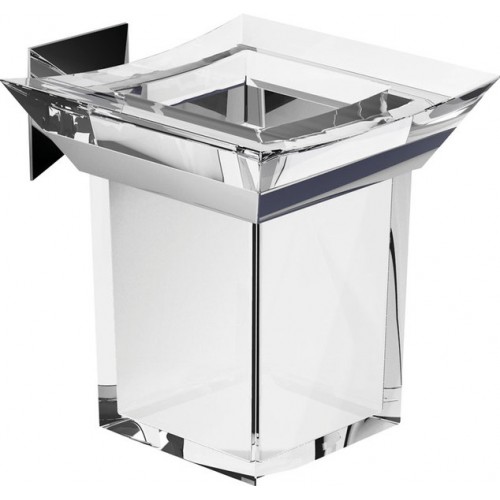 SAPHO FIRENZE sklenka, akryl/chrom FI02A