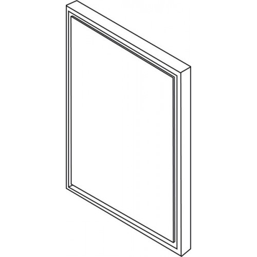 SAPHO FLOAT zrcadlo s RGB osvětlením 70x50cm, bílá 22393 SAPHO FLOAT zrcadlo s RGB osvětlením 70x50cm, bílá 22393